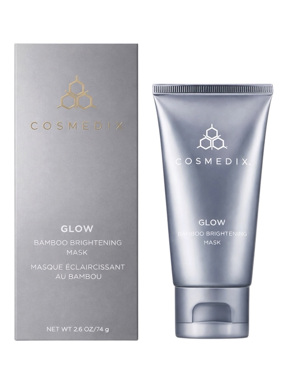 COSMEDIX GLOW BAMBOO BRIGHTENING MASK 74G - BNIB